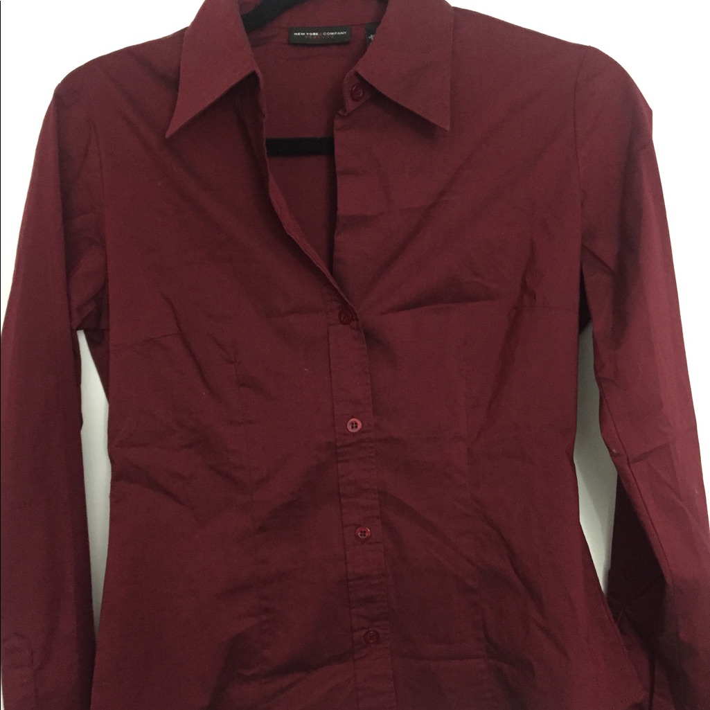 Nwot Structured Button Down